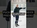 PUCK HANDLING UNDER PRESSURE IN CORNERS #hockeycoaching #hockeytraining