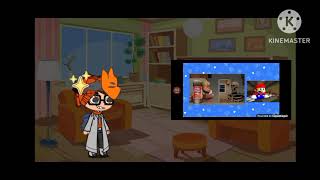 Nick reacts to SMG4: Mario reacts to spooky memes on Halloween 🎃