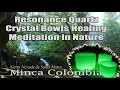Resonance Quartz Crystal Bowls, Healing Meditation In Nature- Minca, Colombia