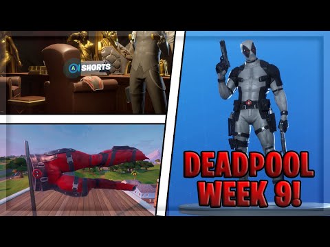Find Deadpools Shorts LOCATION and Salute Deadpools Pants LOCATION! (Deadpool Week 9 Challenges!)