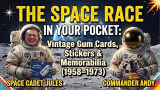 The Space Race in Your Pocket: Vintage Gum Cards, Stickers & Memorabilia (1958–1973)