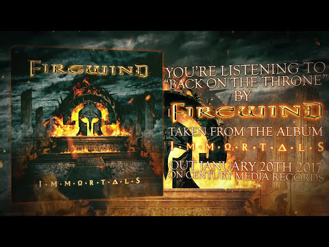 FIREWIND - Back On The Throne (2017) // Official Lyric Video