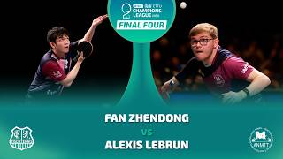 Fan Zhendong Vs Alexis Lebrun Highlights Hylo Ettu Champions League Final Four Final