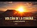 Volcán de La Corona desde el aire 🌋 | Lanzarote verde tras las lluvias (Drone Mavic 2 Pro)