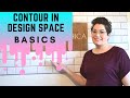 How to Contour in Cricut Design Space for Beginners!