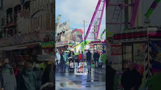 Un jour dans la plus belle Foire de France (part 5) #manege #attraction #foire #shorts