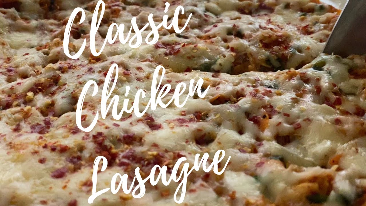 Chicken Lasagne Chicken Lasagna recipe Easy Lasagna Instant Pot