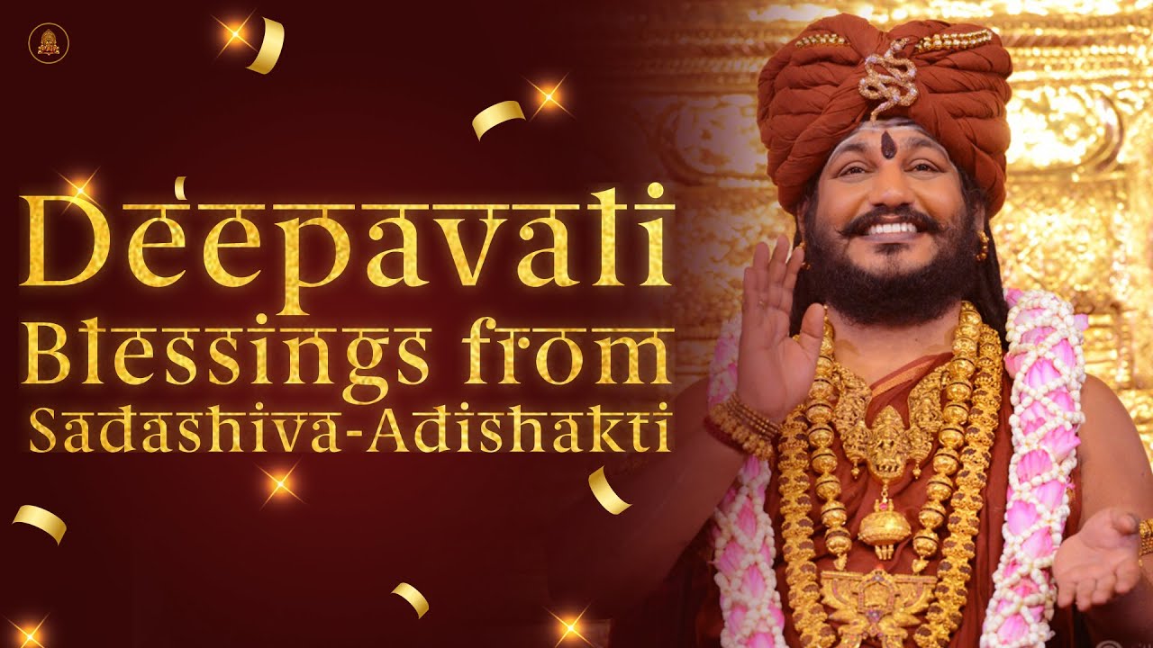 Deepavali Blessings from Sadashiva-Adishakti | Nithyananda Satsang | 29 Oct 2016