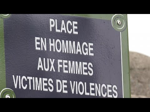 Paris inaugurates square in tribute to female victims of domestic violence