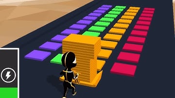STACK COLORS  - All Levels Gameplay Android, iOS