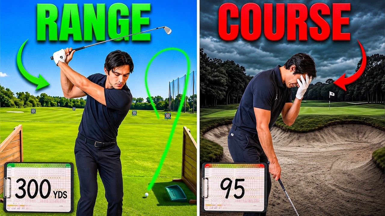 The REAL Reason You Can't Take Your Range Swing to the Course