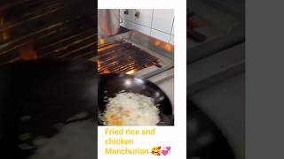 friedrice chicken Manchurian vlog recipe rice friedchicken manchurian