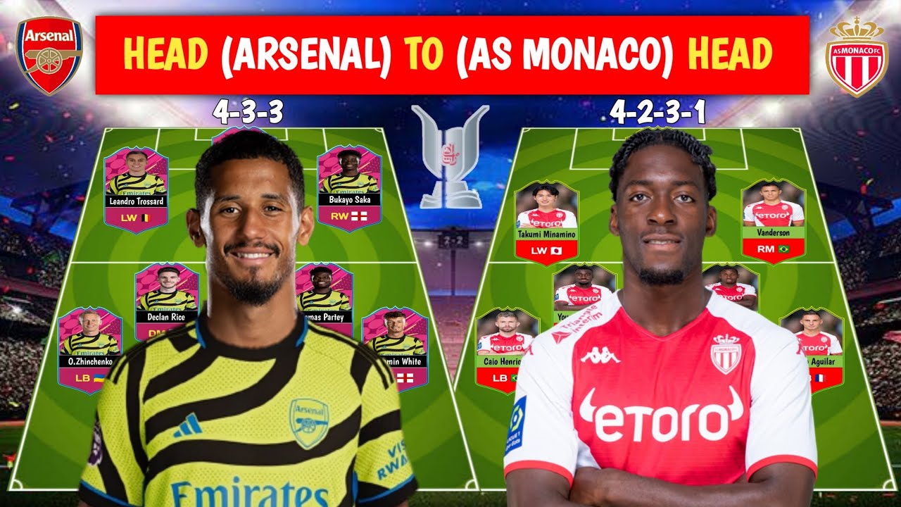 Arsenal vs AS Monaco - Pre-season friendly: TV channel, team news, lineups  & prediction