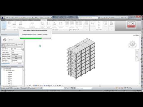 Autodesk Revit Structure Integration with Autodesk Robot Structural Analysis