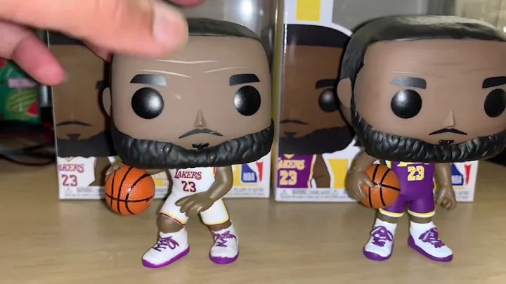 Lebron James home and away Funko Pops! Exclusive look!