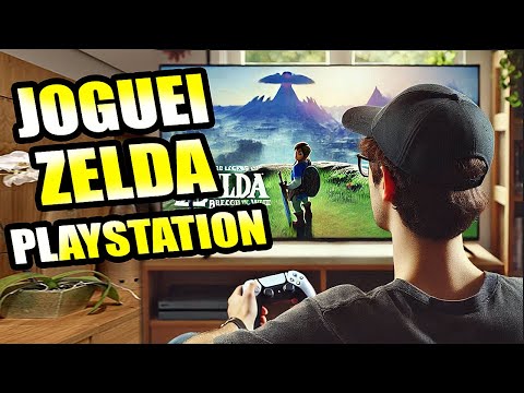 DOIDEIRAAA!!! Jogando ZELDA no PLAYSTATION 4/5 😱