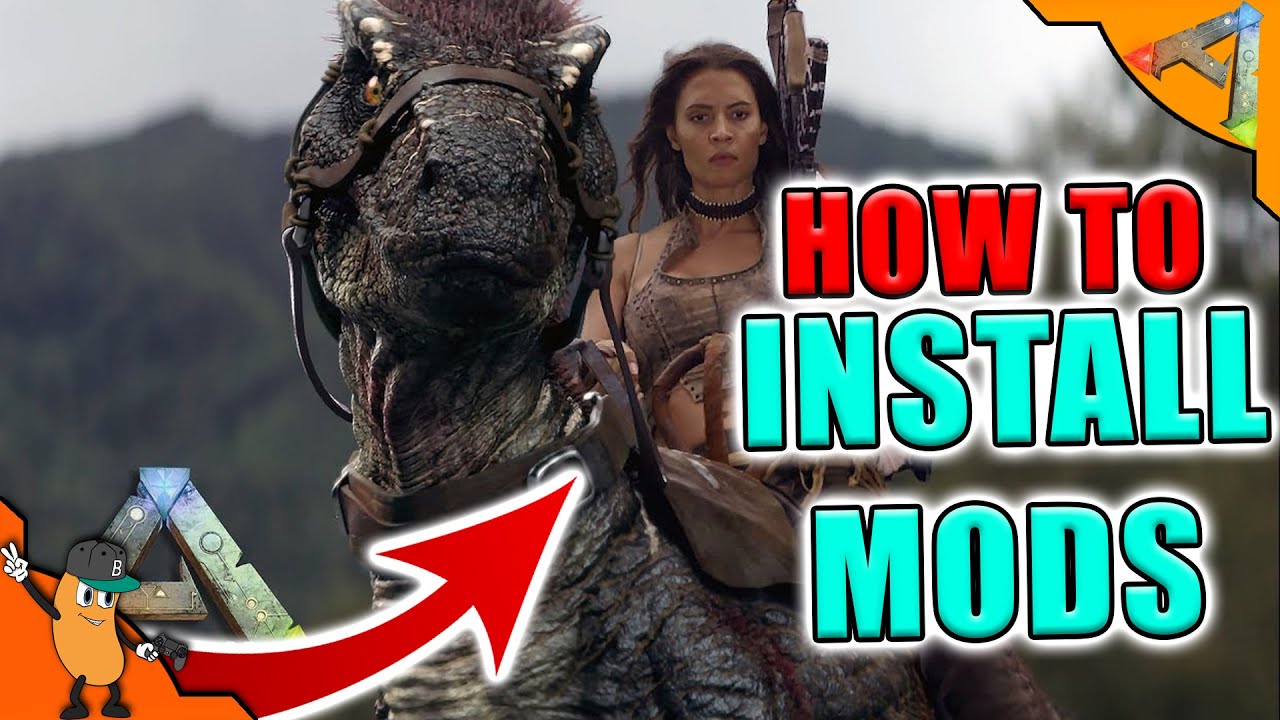 how to use mods in ark