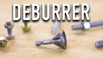 Debur Threaded Rod - Xtorque Deburring Bit