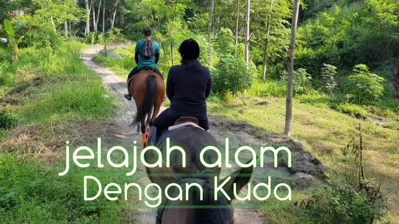 Jelajah alam dengan kuda (jatuh terjeblos) petualangan part 2