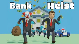 Bank Heist Gameplay | Bank Heist on Crazy Games Solo and Multiplayer