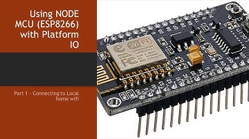 ESP8266 Connecting and using Internet using local wifi Part 1