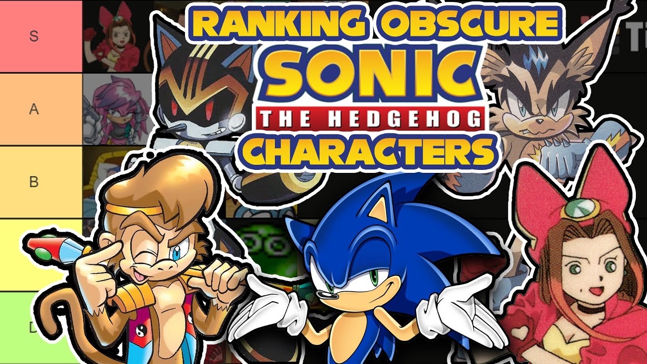 Obscure Sonic Characters from Memory! by AnimatedAF on Newgrounds