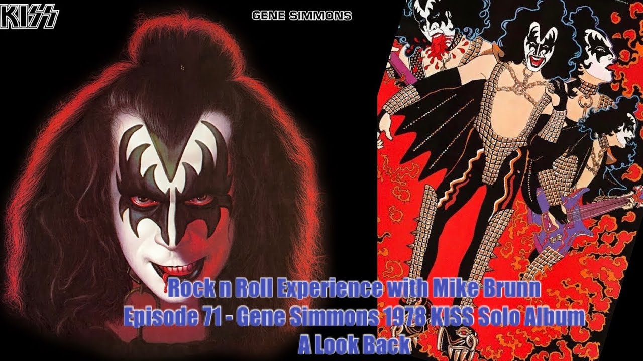 Ep. 71 Gene Simmons 1978 KISS Solo Album A Look Back YouTube