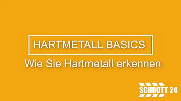 Welche Härte hat Hartmetall?