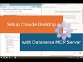 Setup MCP Server for Dataverse with Claude Desktop