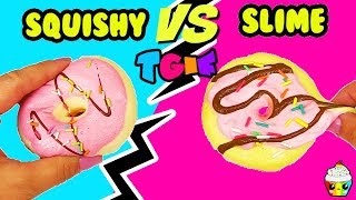 tgif show squishy vs slime challenge which is better cupcake kids club