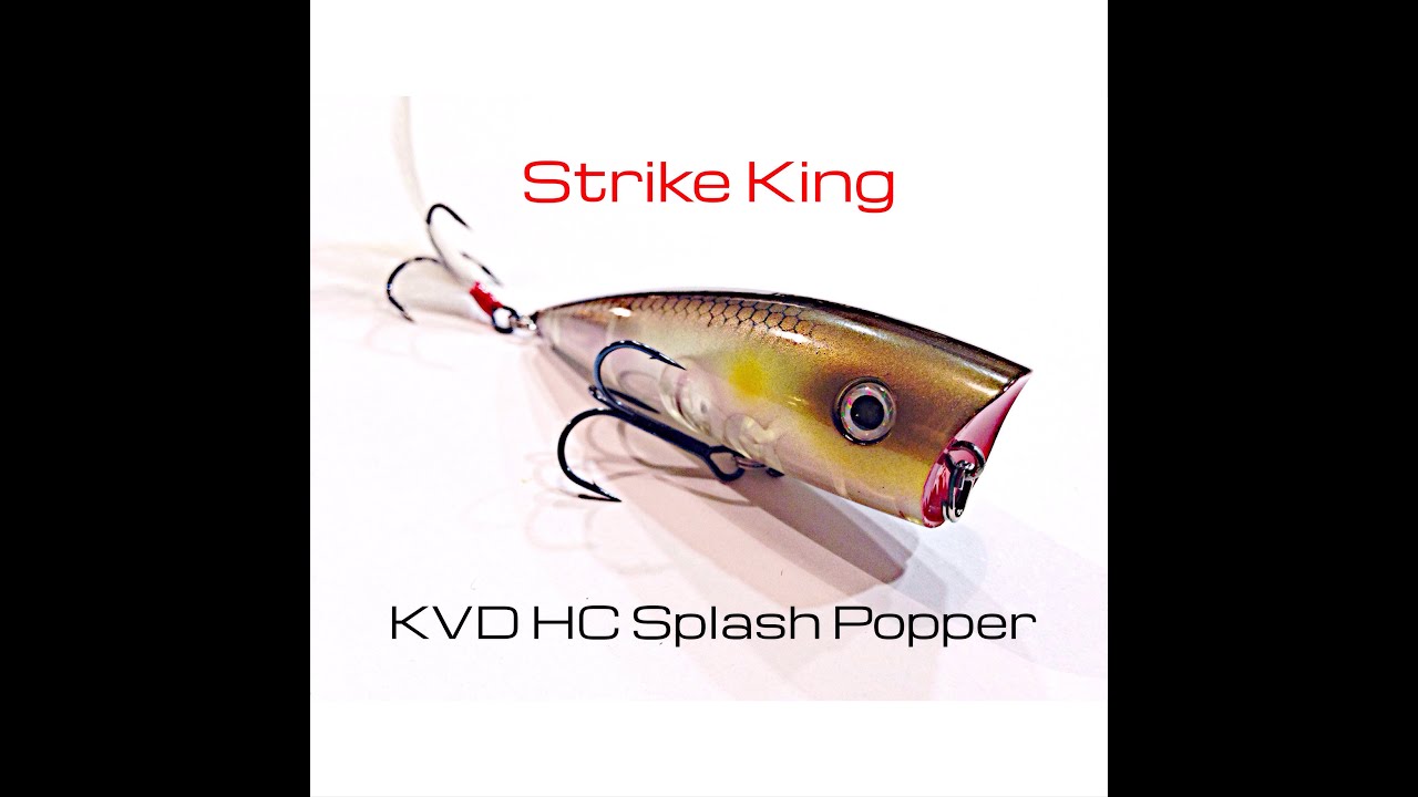 Lure Review- Strike King KVD HC Splash Popper 