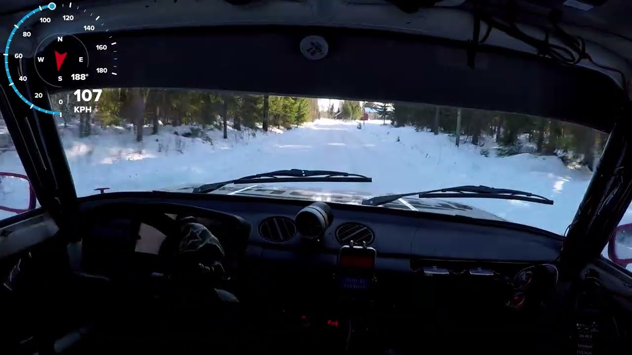 EK3 Oman luokan pohjat. Kangasniemi ralli 2026