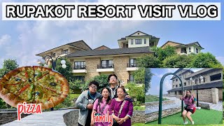 POKHARA RUPAKOT RESORT “Rs 1400 ko Pizza pani Khayiyo” | Beautiful view NICK & ROSIE VLOGS