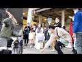 【路上ライブ】突然プロ本人が演奏したら、観衆で駅が大パニックに…