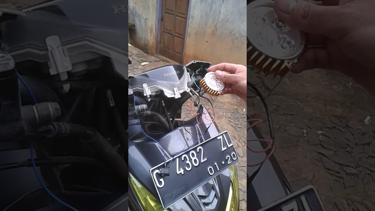 Cara Pasang Lampu Tembak Motor Matic YouTube