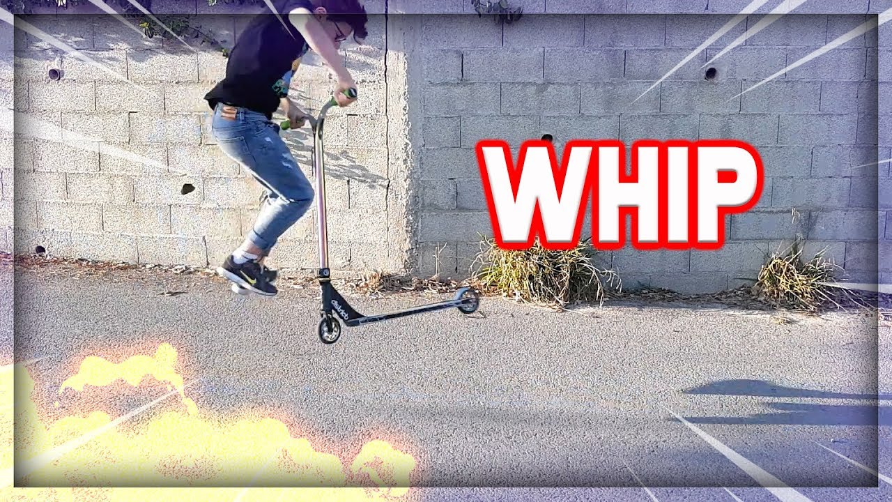 comment faire un tailwhip Trotinette freestyle - [TutoFR] - YouTube
