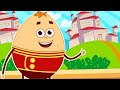 Шалтай-Болтай | Любимые Песенки и Стишки Для Детей | Humpty Dumpty | HooplaKidz песенки для детей