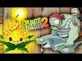 БОМБИЧЕСКАЯ МЯТА и ОТМОРОЖЕННЫЙ ГОРОХ против ЗОМБИ в игре Plants vs Zombies 2