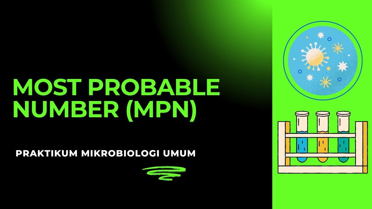 Praktikum Mikrobiologi Umum - MOST PROBABLE NUMBER (MPN) - YouTube