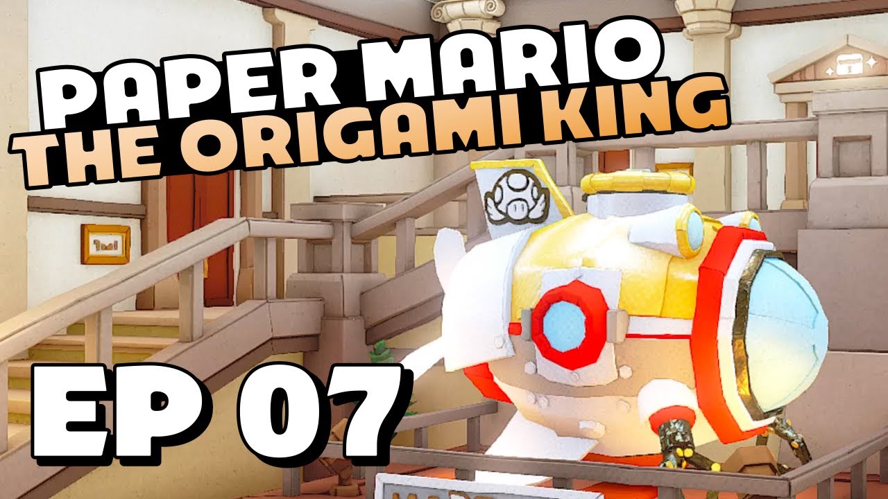 MUSÉE CHAMPIGNON Part 7 Paper Mario The Origami King 100