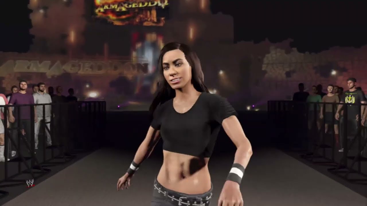 AJ LEE VS LITA | NO HOLDS BARRED MATCH | WWE ARMAGEDDON 2027 |