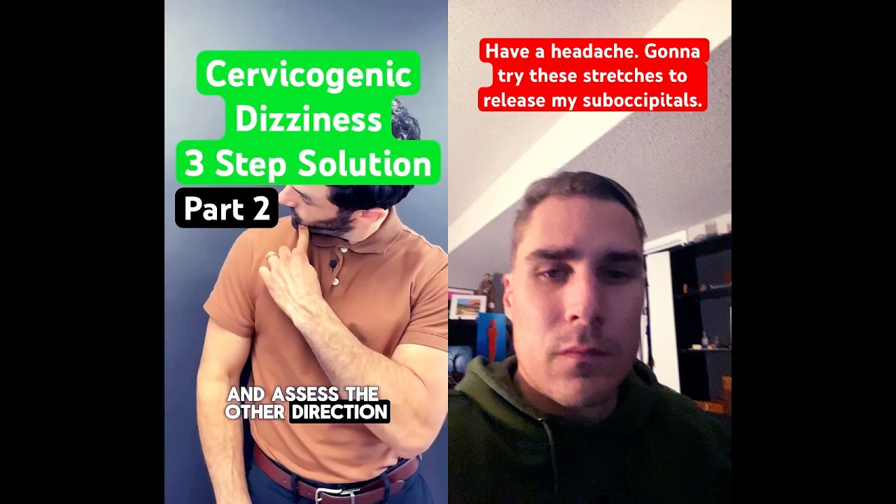 Ver Cervicogenic Dizziness 3-Step Solution by Dr. Joe Damiani #cervicalvertigo #headache #headacherelief en YouTube Ver Cervicogenic Dizziness 3-Step Solution by Dr. Joe Damiani #cervicalvertigo #headache #headacherelief en YouTube