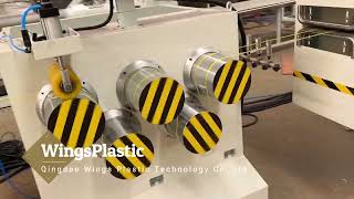 Full Automatic Extrusion line for PP straps PP Strap Roll Manufacturing Unit