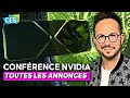 Confrence nvidia  les annonces en direct  geforce rtx 4080 super i ces 2024