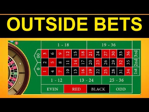 Roulette Outside Bets – Utilising a Proper Roulette Outside Bets Strategy