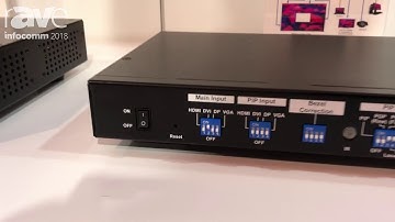 InfoComm 2018: J-Tech Digital Features the JTECH-VW300 Mosaic Videowall Processor