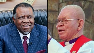 Let&#39;s praise people while they are hearing | Bishop Zephania Kameeta speaks at Pres. Hage Memorial