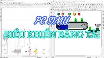 26. PC SIMU Điều khiển băng tải || Học Trang bị điện với CADe-SIMU
