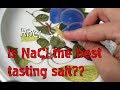 Eating the alkali metals: Salts taste test