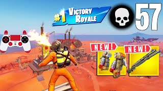 57 Elimination Solo Vs Squads Gameplay Wins New Fortnite Chapter 5 Season 3 Ps4 Controller